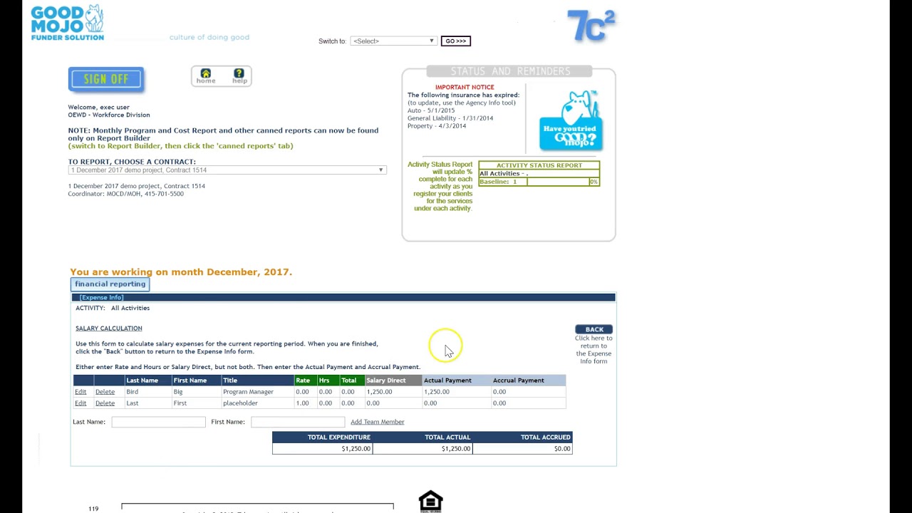 7c2 - submitting an invoice for payment; submitting a zero i - YouTube