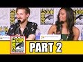 LEGENDS OF TOMORROW Season 2 Comic Con Panel (Part 2) - Caity Lotz, Brandon Routh, Dominic Purcell