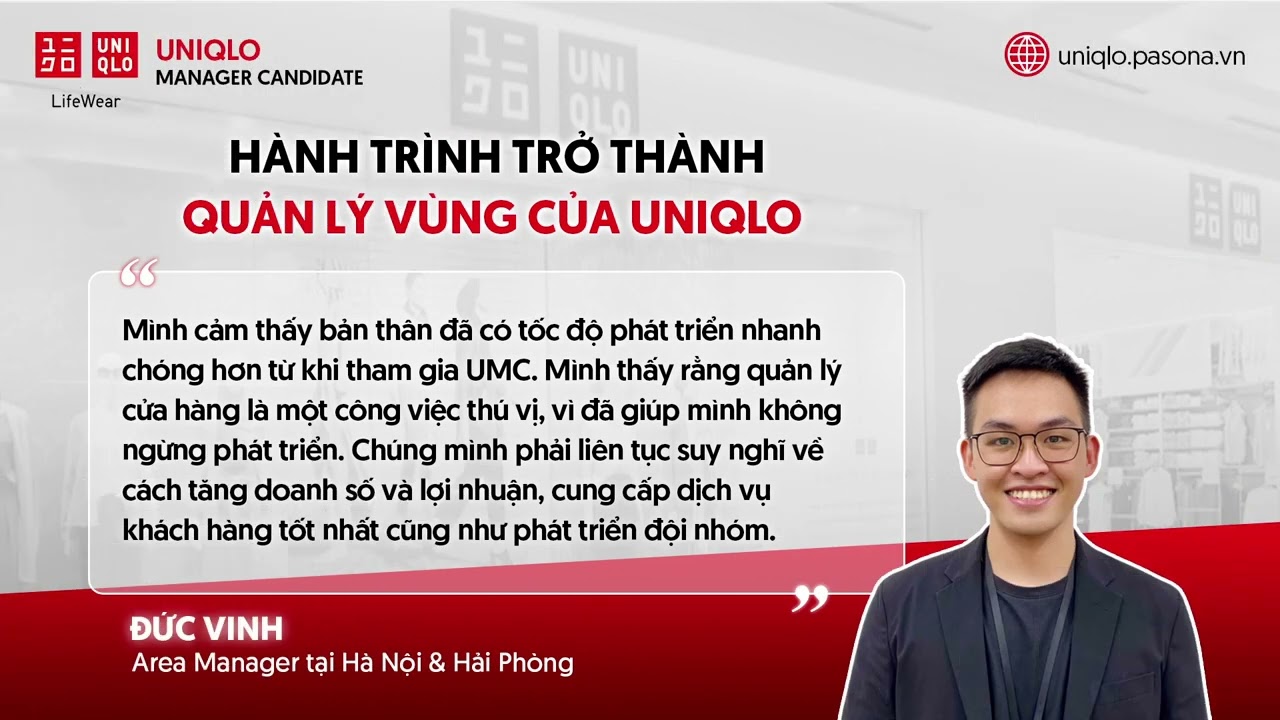 Chương Trình UNIQLO MANAGER CANDIDATE UMC 2023 Chính Thức Mở Đơn   iVolunteer Vietnam