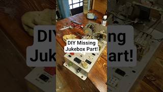 Making a DIY Replacement Jukebox Part! #retro #arcade #jukebox #vintage #repair