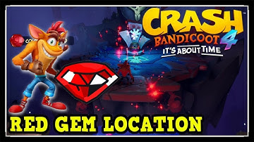 Red Gem Location (Ruby Red Trophy) - Crash Bandicoot 4: It