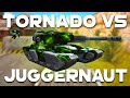 Tanki Online - Scorpion &amp; Tornado Augment VS Juggernaut! Best Combo for Killing JGR! | by SeregaNNSD