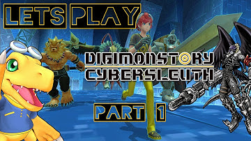 We Get Started Lets Play Digimon Story Cyber Sleuth P1 (how to, walkthough, gameplay)