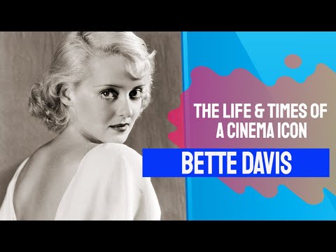 Video: Americká herečka Bette Davis: biografia, filmografia a zaujímavé fakty