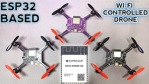 ESP32 WI-FI CONTROLLED DRONE From Scratch TUTORIAL