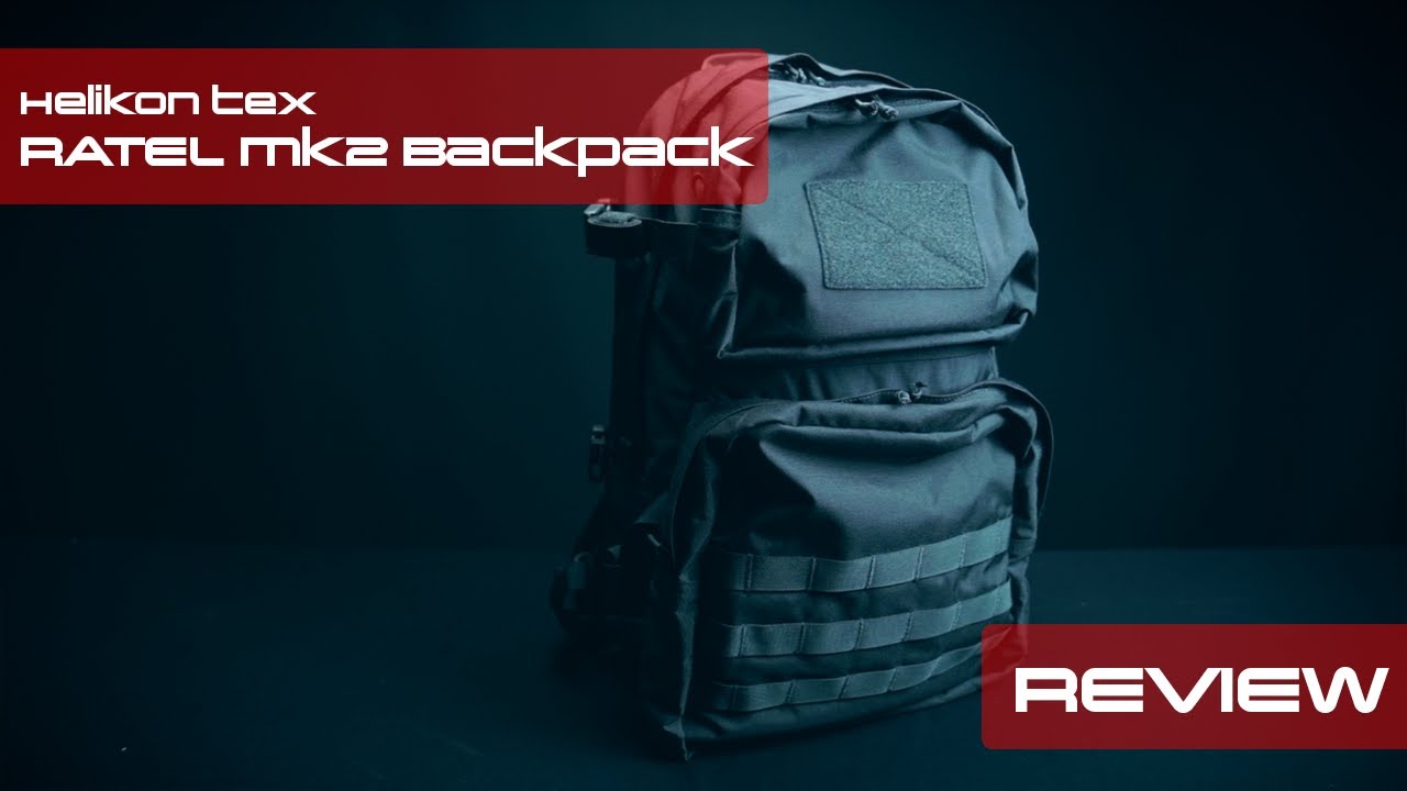 REVIEW - RATEL mk2 backpack by Helikon Tex - YouTube