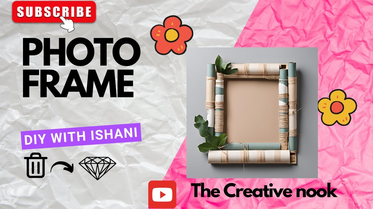 DIY Photo Frame || Creativity - YouTube