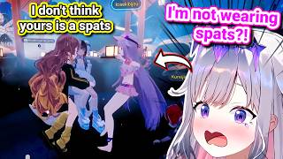 𝗕𝗶𝗯𝗼𝗼 𝗵𝗮𝘀 𝗻𝗼 𝗶𝗱𝗲𝗮 𝘀𝗵𝗲 𝗶𝘀𝗻𝘁 𝘄𝗲𝗮𝗿𝗶𝗻𝗴 𝗦𝗽𝗮𝘁𝘀 𝘂𝗻𝗱𝗲𝗿 𝗵𝗲𝗿 𝘀𝘄𝗶𝗺𝘀𝘂𝗶𝘁 𝘀𝗸𝗶𝗿𝘁