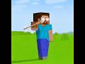 Steve Vs Herobrine #minecraft #viralvideo #shorts #anime