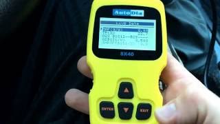 How to use an OBD2 scanner read error codes with OBD scan tool malfunction codes Volvo V70 DIY