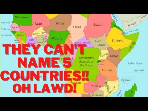 Black HBCU students can't name 5 AFRICAN COUNTRIES (SMH)
