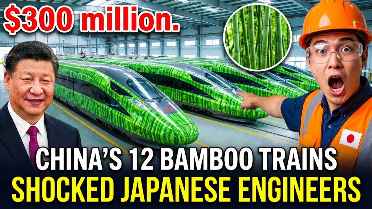 China Built High-Speed Trains From Bamboo—And They're Stronger Than Steel