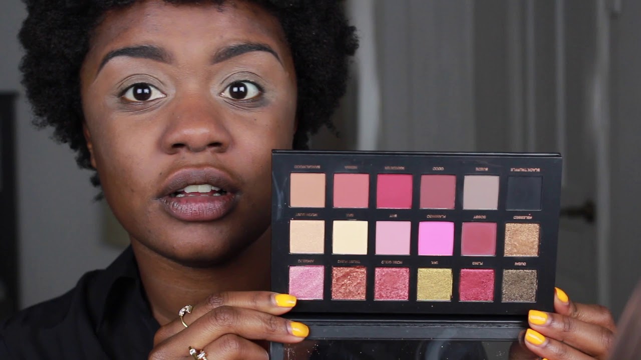 Huda Beauty Rose Gold Palette Review Demo Sephora Restock