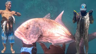 BIGGEST PAPIO of my life! | Spearfishing Maui |