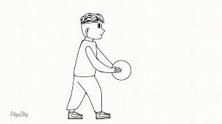 Анимация баскетболиста в FlipaClip