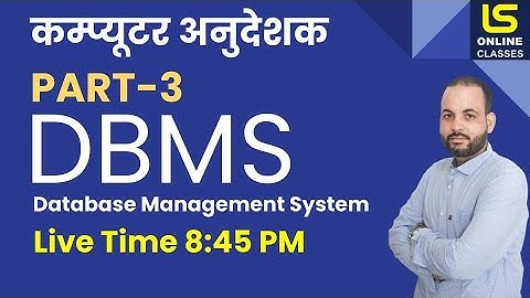 Introduction to Database Management Systems (DBMS) PART-3