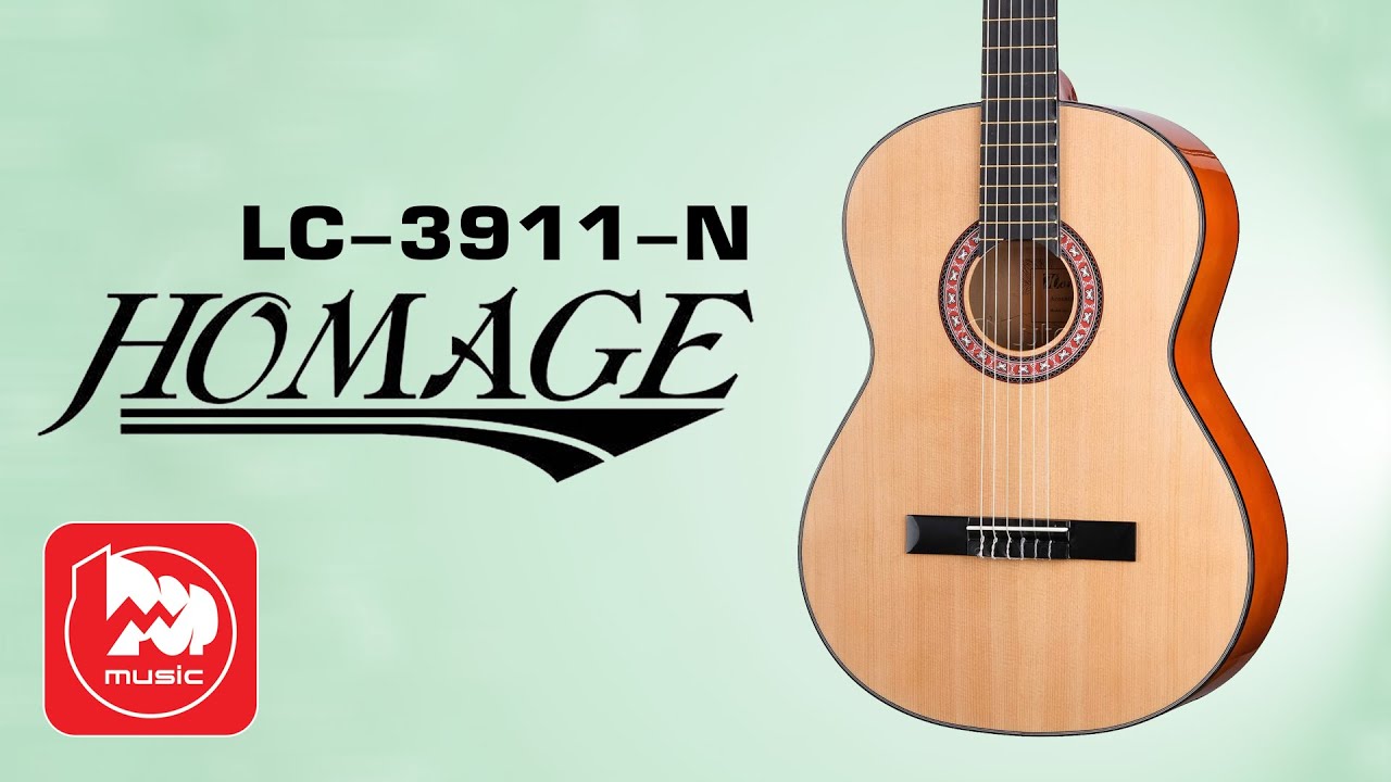 Классическая гитара HOMAGE LC-3911. "Группа крови" на гитаре