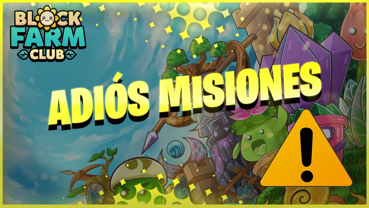 QUITAN LAS MISIONES DE BLOCK FARM CLUB Y NUEVA INFORMACIÓN SOBRE LOS SERVIDORES