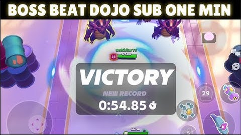 moco Boss Beat Dojo Speedrun | Best Build for Boss Beat Dojo