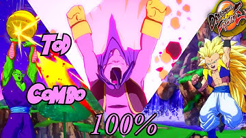 DBFZ ➤ Majin Buu combo w/empty vanish backdash ToD 100% on screen inputs! Tutorial season 3