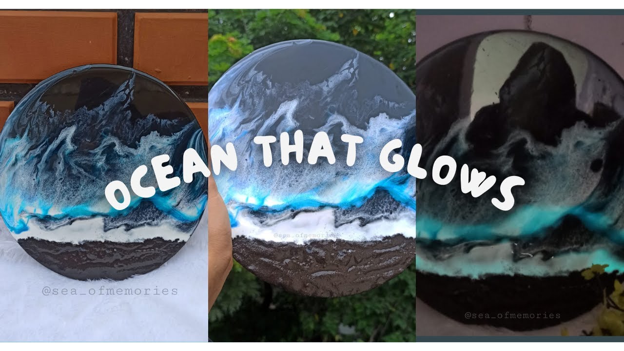 How to Create Beautiful Ocean Resin Art – Art 'N Glow