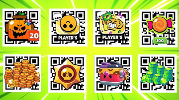 2025 🤩 ALL WORKING QR CODES 😍 BRAWL STARS FREE GIFTS & REWARDS 💗 NEW UPDATE QR CODE 😮 