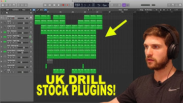 HOW TO MAKE A UK DRILL BEAT IN LOGIC PRO X WITH STOCK PLUGINS!