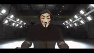 Video thumbnail of "Anonymous statement on todays attacks on gaza strip nov #op-israel  reloaded"