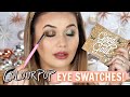 COLOURPOP Good as Gold Eye Swatches! | shaemas day three