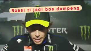 Wawancara Valentino Rossi bahasa Dayak!! Tidak jadi bos dompeng