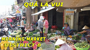 SÀI GÒN #241: Chợ Sáng Bùi Minh Trực (Quận 8) quá là vui và nhộn nhịp (16/08/2020)