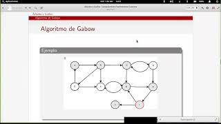 Algoritmo de Gabow (SCC)