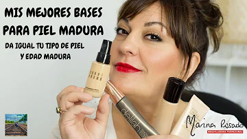 ¿Qué tipo de base de maquillaje debe usar una mujer mayor?