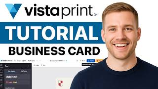 VistaPrint Tutorial For Beginners | How To Make Business Cards With VistaPrint