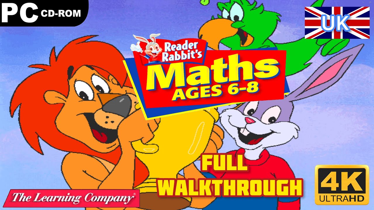 Reader Rabbit Maths Ages 6-8 (UK) [PC] Full Walkthrough - 4K60ᶠᵖˢ UHD ...