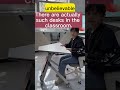 Innovative classrooms in colleges and universities.