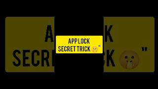 Android App Lock Secret Trick! 🤫 How to Lock Apps Without Third-Party App #shorts #tech
