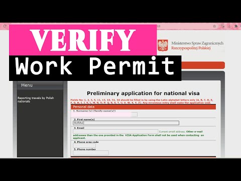 E-konsulat Verify your work permit to work in Poland | Daria Zawadzka Immigration Lawyer