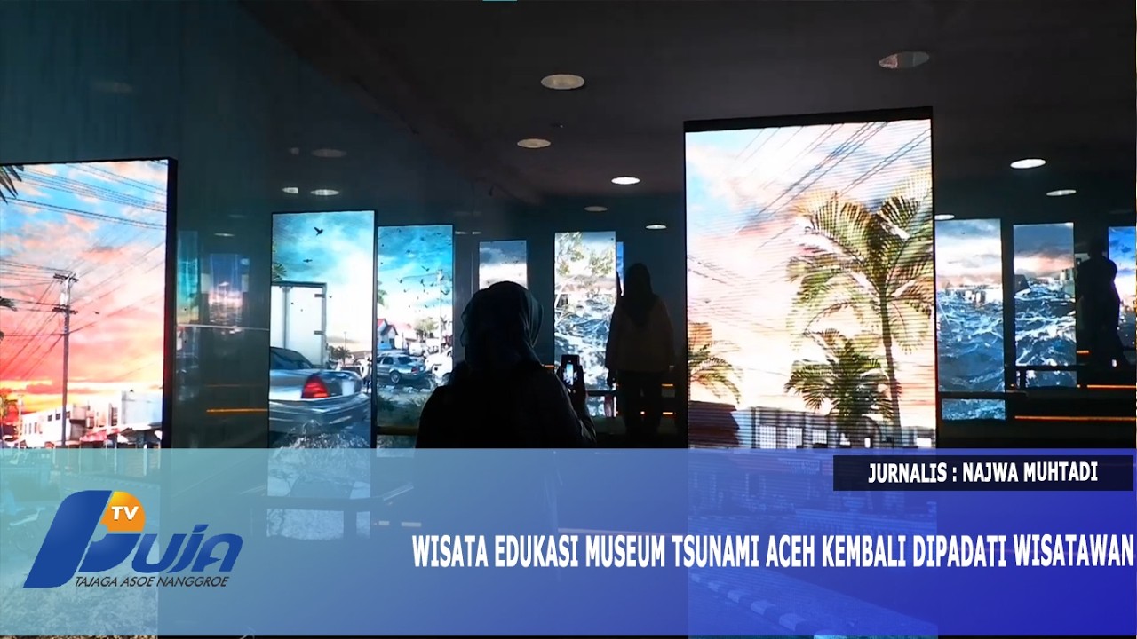 Wisata Edukasi Museum Tsunami Aceh Kembali Dipadati Wisatawan