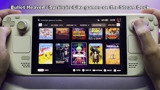 70+ Survivor-Likes / Bullet Heaven Games on the Steam Deck