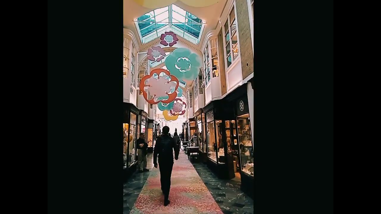 Let's take a walk through Burlington arcades. 