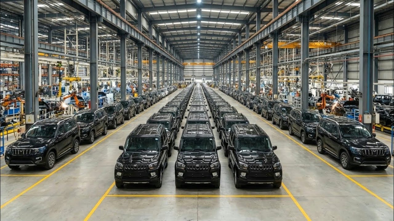 Mahindra Scorpio Factory Tour 2026 |!! Scorpio Classic & Scorpio-N Manufacturing