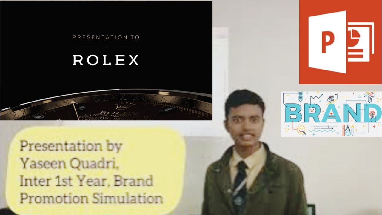 Effective Brand Promotion | Academic Presentation by Yasin Quadri, Inter 1st Year