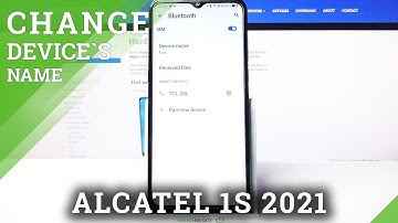 Rename ALCATEL 1S 2021 - About Phone Settings Section