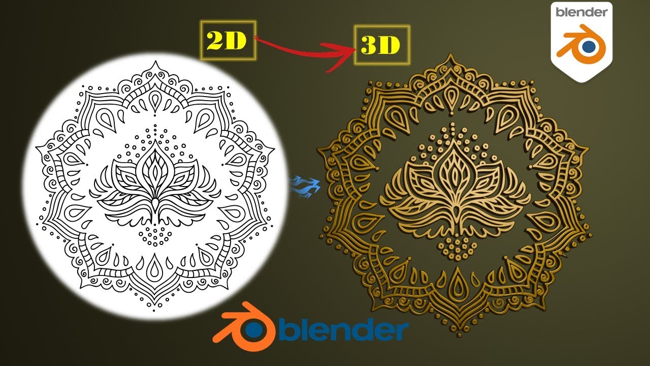 Convert 2D Image To 3D In Blender 4 2 Step by Step Tutorial 4 For convert-2d-image-to-3d-in-blender-4-2-step-by-step-tutorial-4-for