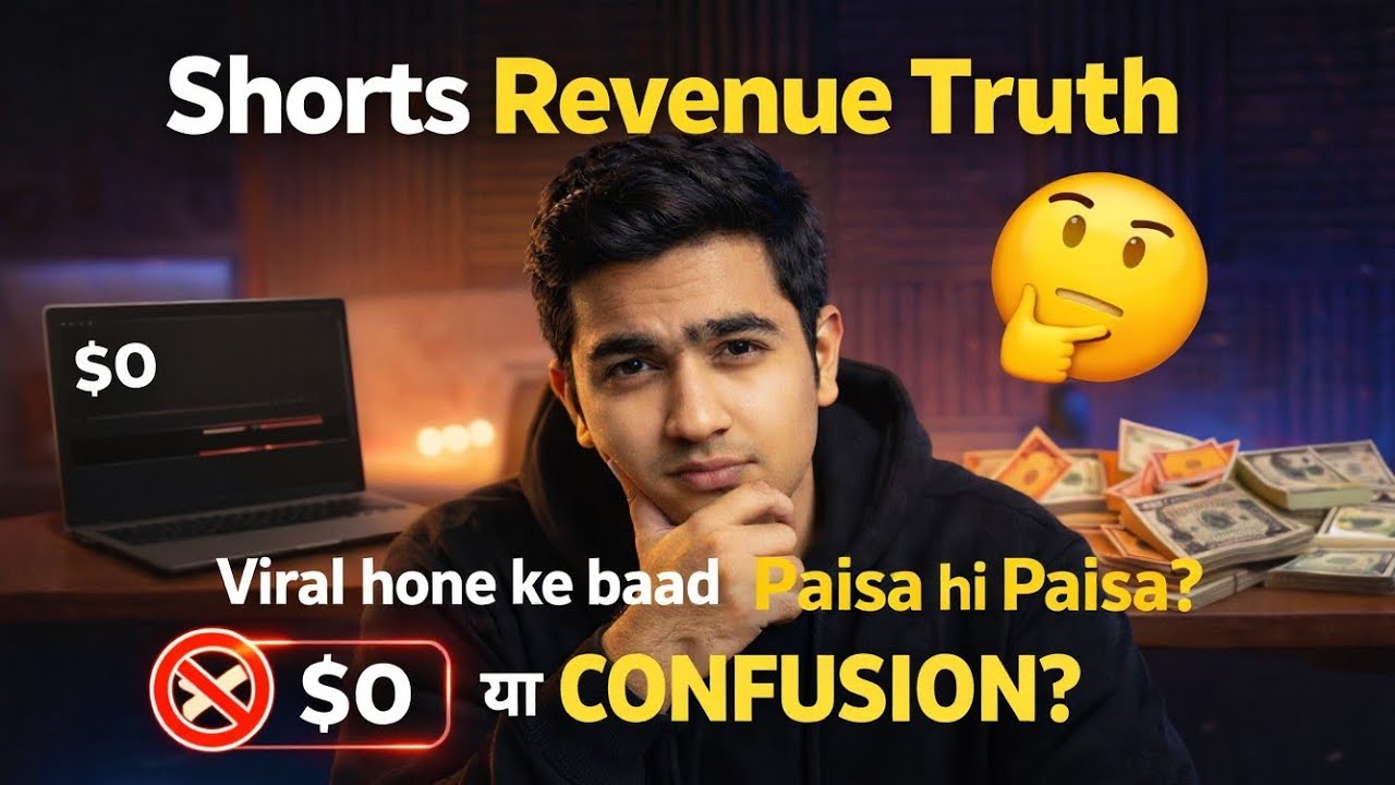 Shorts Revenue Explained | Views vs Reality | Shorts se Paisa? Reality Check 