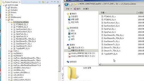 SW4STM32 Add source files to folder   1