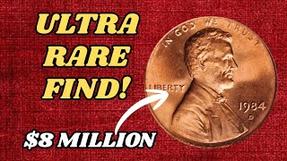 1984-D One Cent USA Coin Rare Lincoln Penny Worth Big Money? Don’t Spend This Penny!