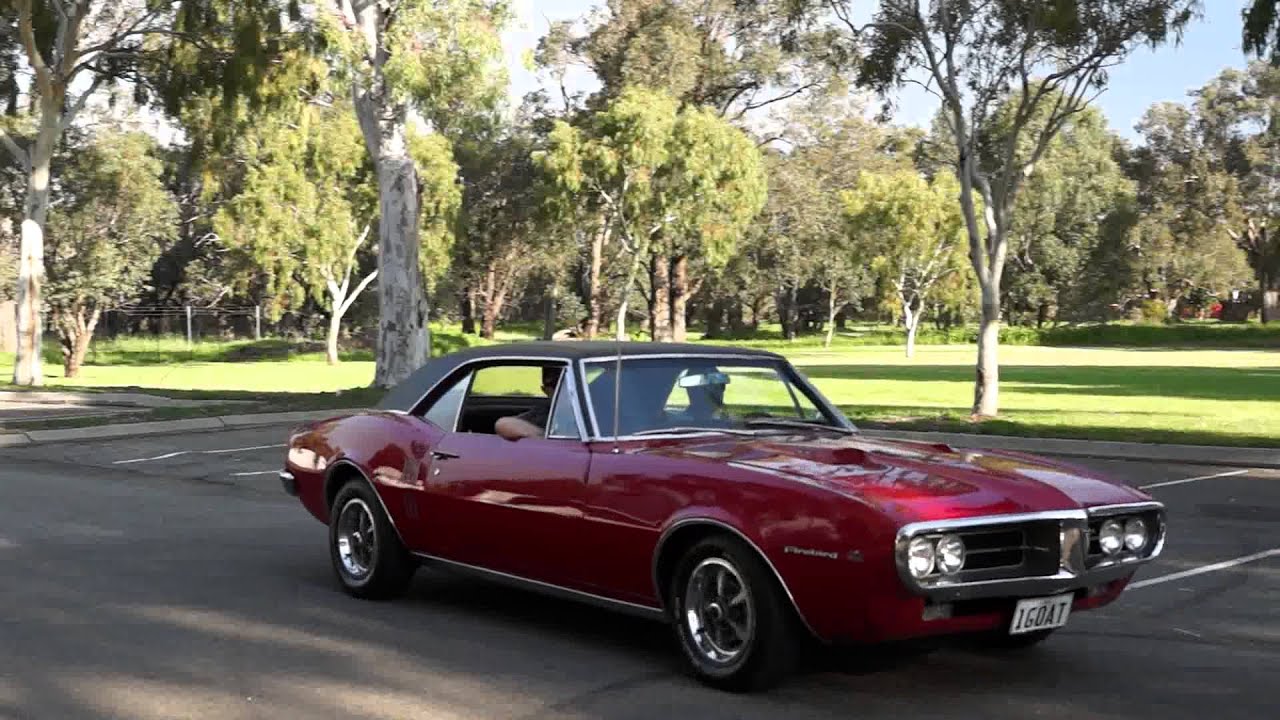 Pontiac firebird 2 поколение