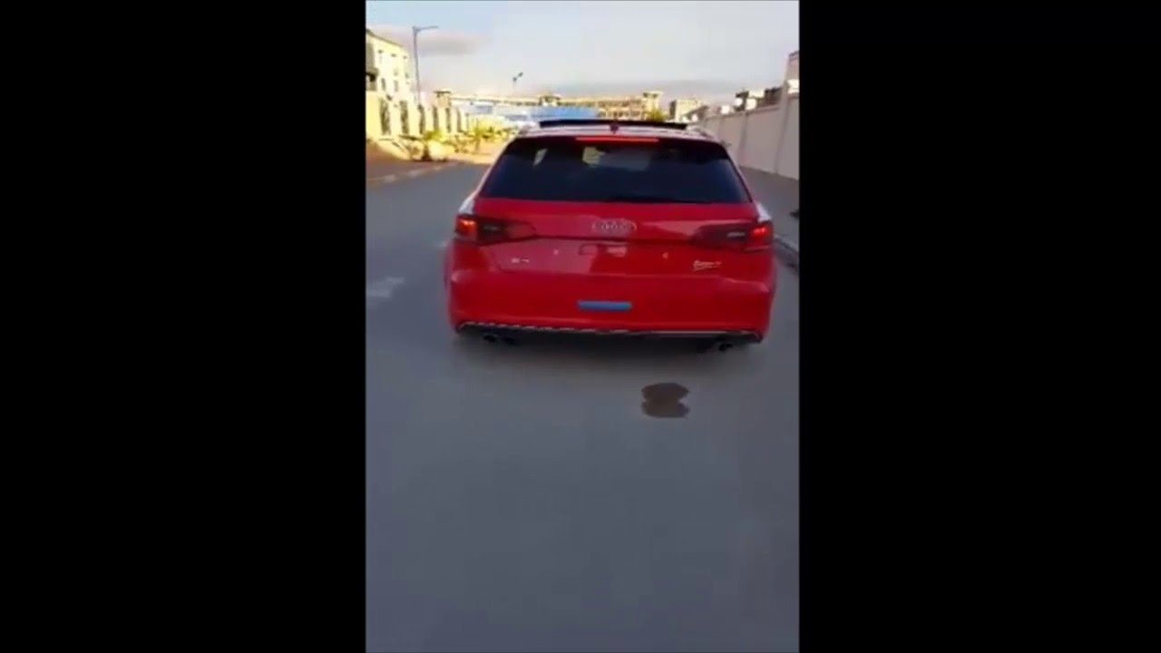 UNE AUDI ROUGE    ACCELERATION